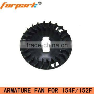 kingpark 154F (152F) cheap gas generator spare parts branded fan