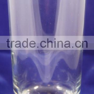 Clear Round Bottom High Ball Glass Cup