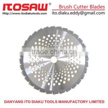 TCT brush cutter blade normally grass saw blade, grass trimmer blade