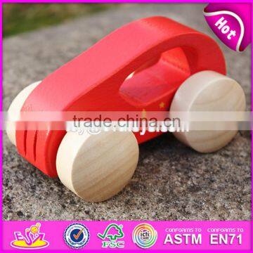 2017 New Fashion Funny 8 Pieces Toddlers Small Wooden Cars W04A341 photo-5