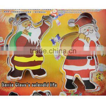 Christmas Designer Cake Cutter Fondant Decorative Fruit Cutters Cheap Metal Cookie Cutters photo-3