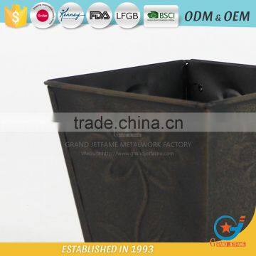 Homeware Iron and Zinc Powder Coated the Flower Bucket French Galvanized Flower Buckets photo-4