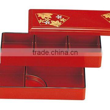 Square Bento Box Set Japanese Style Lunch Box Lunch Box Square Shokado Bento photo-4