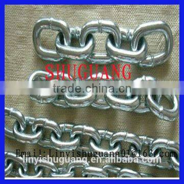 High Quality Electro Galvanized Animal Chain