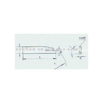 tungsten carbide tipped blade for wood cutter---wood milling cutter straight blade (1422)