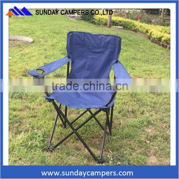 Outdoor camping foldable Chair with aluminuim armrest