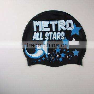 Wholesale OEM New Design Colorful Silicone Swimming Cap photo-4