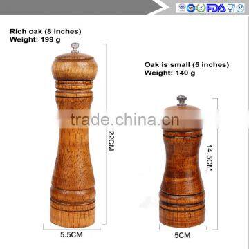 Middle-sized and Smooth-faced Good Quality Salt and Pepper Grinder Set photo-4