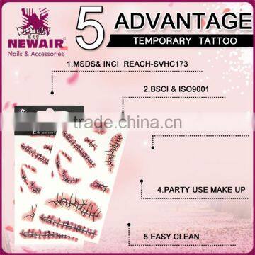 Custom Peel off Stickers Art Paper Custom Body Temporary Tattoo Sticker photo-4