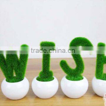 Valentine Day Gifts Birthday Present Flocking Lovely Tree Artifical Flowers for Sweetheart photo-4