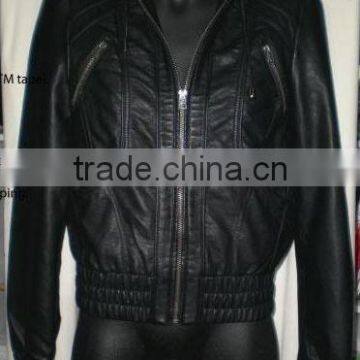 New stylish ladies leather Jacket