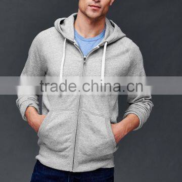 zipper pocket blank hoodie for men custom Pullover wholesale Hoodies