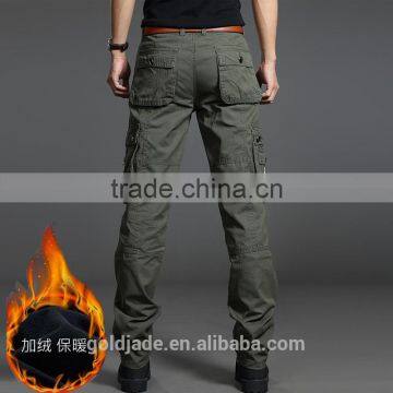 2016 Customized Manufacture Fashionable Wholesale Men's Casual Pants Plain Color Loose Sport Outdoor Trousers for Men photo-2