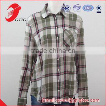 Yarn Dye Plaid Shirts