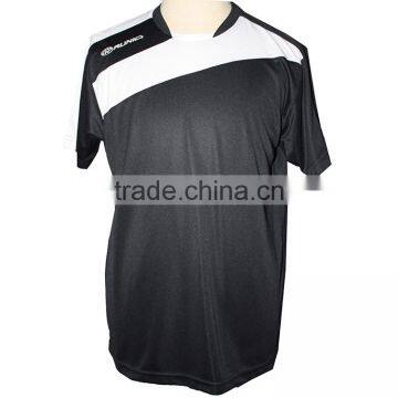 100%polyester Comfortable Black White Stripe Jersey photo-2