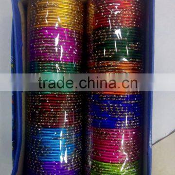 Wholesale Aluminium Bangle Sets, Indian Churi Bracelet,Plain Bangle Sets photo-4