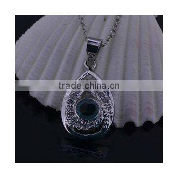 Silver evil eye pendants