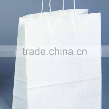 Kraft Paper Bag With Logo Printed and Paper Twisted Handles photo-2