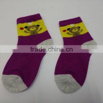 happy bear baby socks
