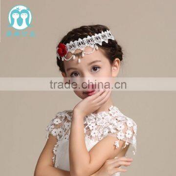 2017 Hot Sale New Arrival Fashion Flower Wedding Hair Accessories Pearl Headdress