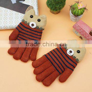 TC13009 2016 New Arrival Children Winter Gloves With Fingers Wholesale Winter Warm Kids Gloves photo-5