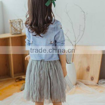 Zm35742a Latest Fashion Long Sleeve Design Blouse Korean New Model Shirts photo-3