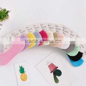 Zm40572b Summer Ventilate Velvet Women Cotton Socks Ladies Fancy Low-cut Liners Socks photo-6