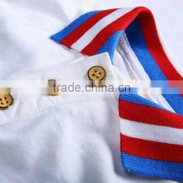 Custom Fashion Printing Cotton Kids t Shirt Wholesale 100% Cotton Short Sleeve Children Polo t Shirt photo-2