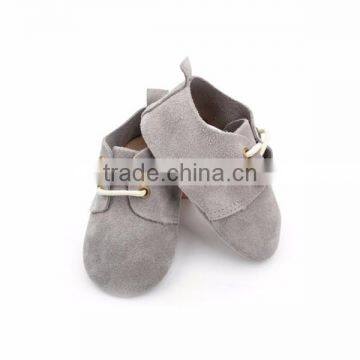 Baby Hard Sole Walking Shoe Baby Oxford Shoe Leather Baby Shoes for Season photo-3