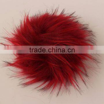 Myfur Cheap Price Pom Poms Balls For Hats Fake Raccoon Fur Faux Fox Ball photo-5