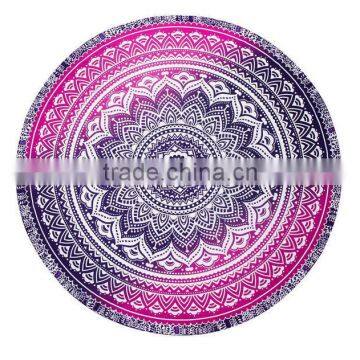 Summer Large Round Beach Towels Circle Serviette De Plage 147*147