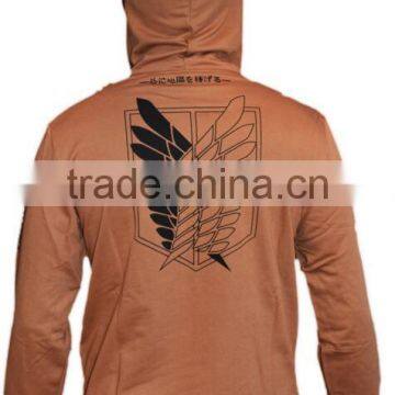 Walson Brown Attack on Titan Shingeki No Kyojin Scouting Unisex Hoodie photo-2