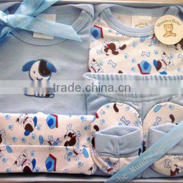 baby 5pcs gift box/baby wear/baby clothing/baby garments