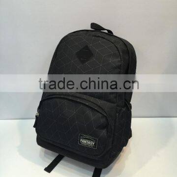 2017 Hot Sales Wholesales Custom Black Fashion Adult School Bag photo-2
