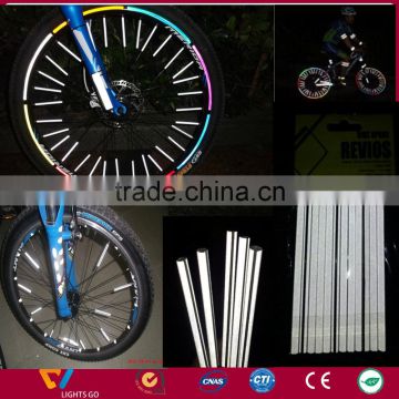 Fluorescent glow in the dark reflective accesories bike reflection