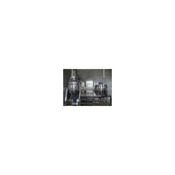 SS  Cosmetic cream making equipment with touch screen,2 Panasonic inverters