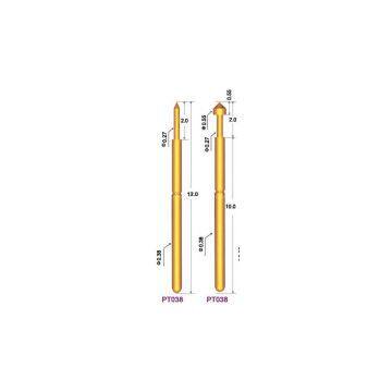Spring test probes Taiwan PT038