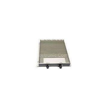 White TRI-BAND Repeater With 200m Coverage Area , Cellular Signal Repeater