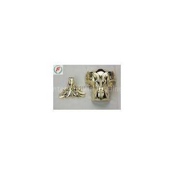 PP or ABS Material Casket Corner Leaf  Gold color , Casket Furniture
