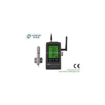 GSM SMS alarm temperature humidity data logger
