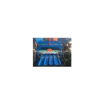 1000 mm Galzed Tile Roll Forming Machine Colorful Roofing Sheet Making Machine