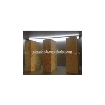 Silica brick for glass furnace