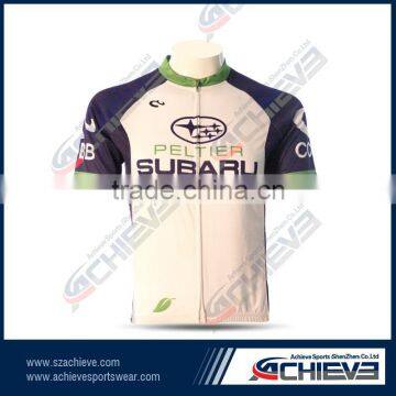 Sublimation printing 100% polyester lycra road bike clothing oem supplier