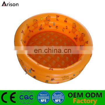 Inflatable round swimming pool inflatable water pool with bubble bottom