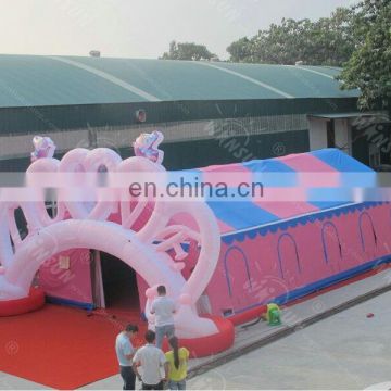 Colorful large outdoor inflatable wedding party tent golf marquee inflatable tent