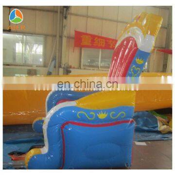 Big Size Inflatable Chair Seat, Inflatable King's Sitting Seat, King's Inflatable Chair photo-5