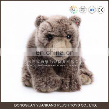 Forest Wild Animal Big Size Plush Toy Fur Grizzly Bear photo-2