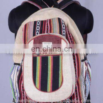 Delux Trendy Hemp Backpack HBBH 0008