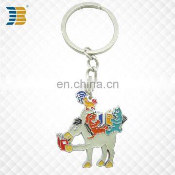 3D animal custom made metal keychain manufacturer in China