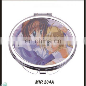 pocket taken loverly cartoon mirror with logo compact mirrors wholesale mirror